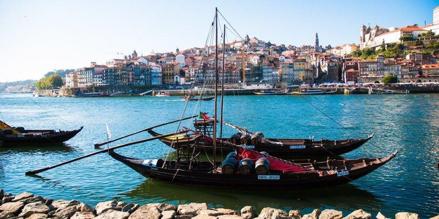  Barili di Porto sul fiume Douro